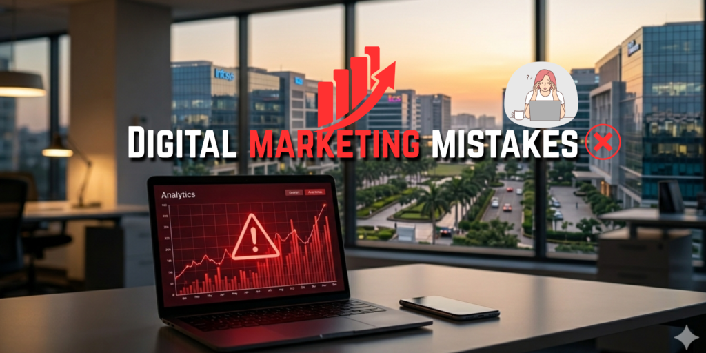 digital marketing mistakes Pune