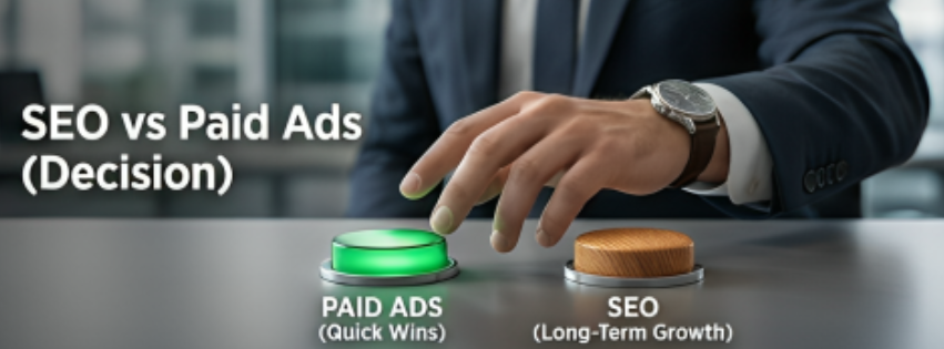 SEO vs paid ads