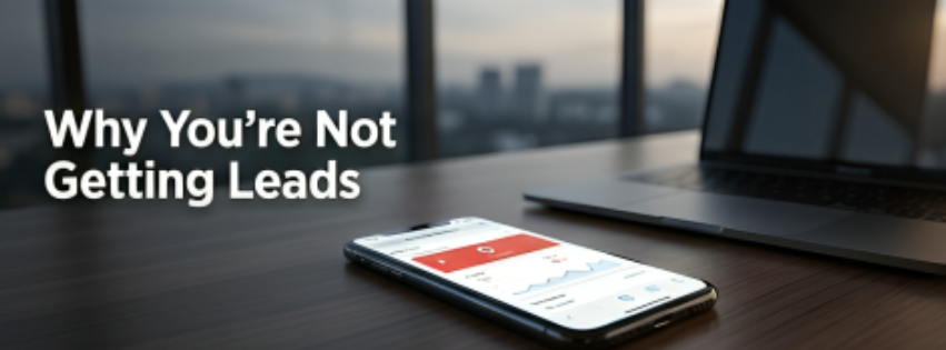 website not generating leads